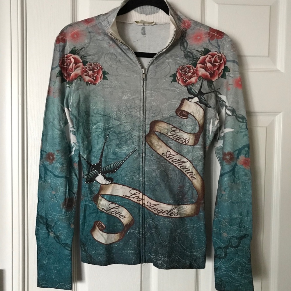Guess zip up